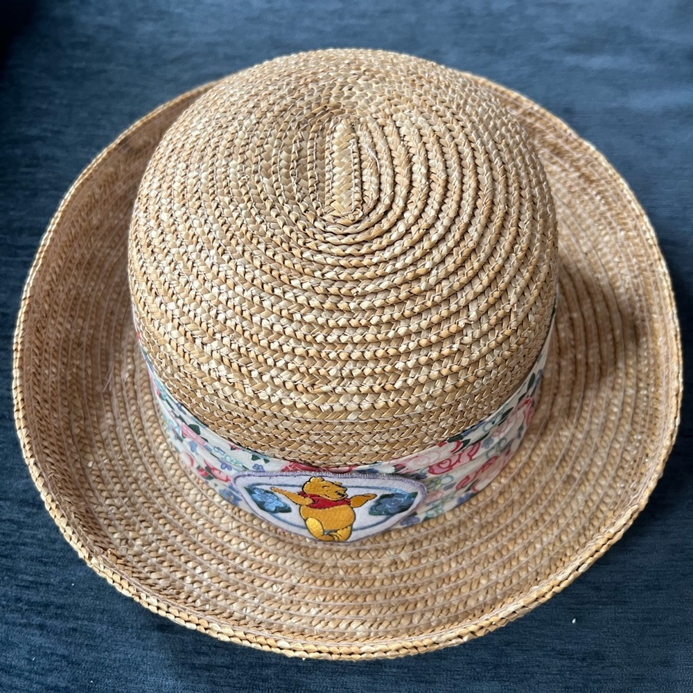 Pooh Straw Sun Hat